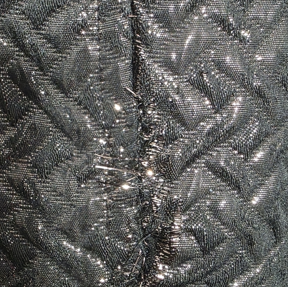 Jones New York Women's Black Textured Pea Coat Jacket Size XL - Picture 5 of 6